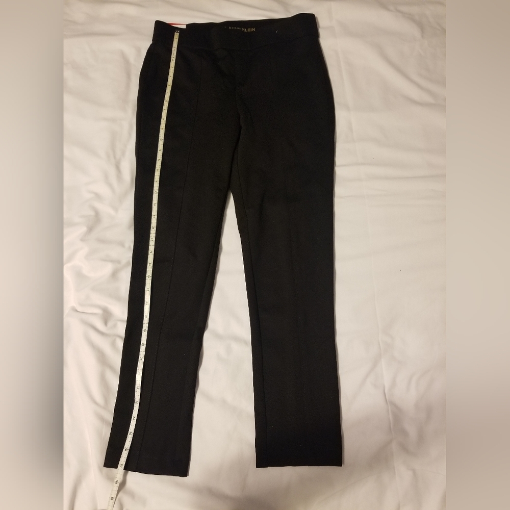 NWT Anne Klein Jeans Tummy Control Ponte Pant Size M Color Black